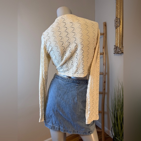 ANDIE SWIM THE CRETE JACKET GARDENIA WHITE LARGE NWT - Picture 3 of 8